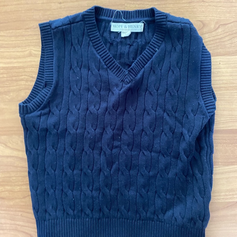 Hope & Henry Knit Vest